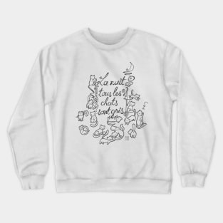 la-nuit Crewneck Sweatshirt